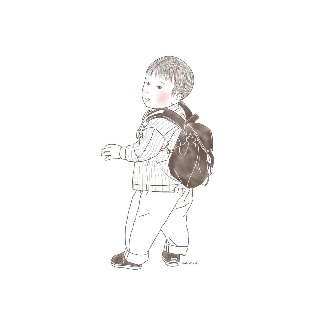 大切な思い出を、やさしい似顔絵にします 記念日も、何気ない日常も。大切なあの日の思い出を特別な1枚に イメージ6