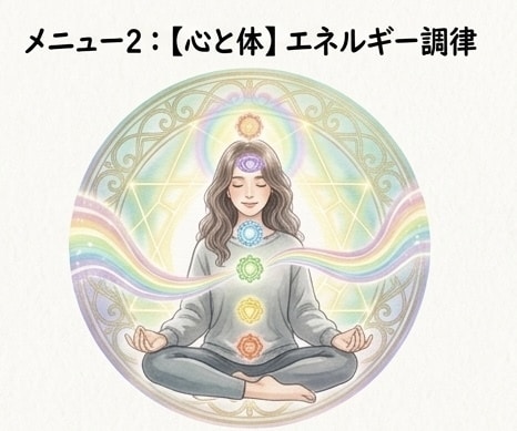 遠隔エネルギーで調整をします お顔出し不要・寝ている間の施術もOK イメージ3