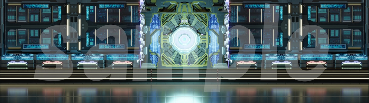 歩ける一枚絵。2Dゲームマップ作ります マップチップだけでは絶対に表現できないオリジナリティを保証！ イメージ5