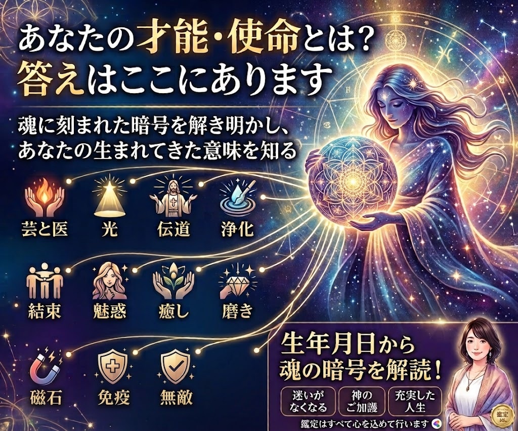 あなたの才能・使命とは？答えはここにあります 魂に刻まれた暗号を解き明かし、あなたの生まれてきた意味を知る イメージ1