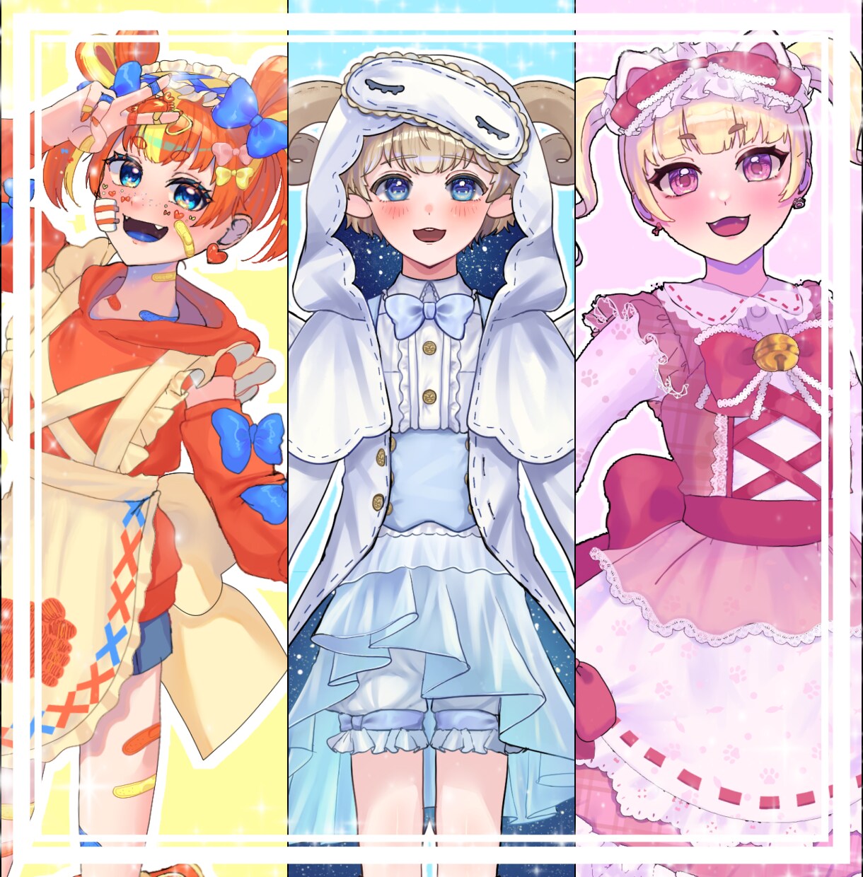 先着5名様！安価で商用&二次利用◎な立ち絵作ります ミニキャラもOK！かわいいイラストが得意です！ イメージ1