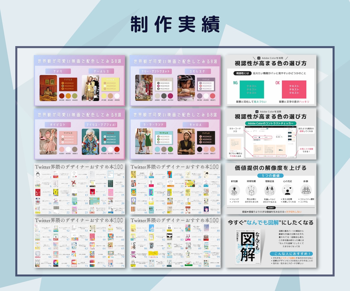 丸投げOK！目を惹くSNS図解作ります Twitter・ブログの図解／インスタ投稿テンプレ・代行制作 イメージ9