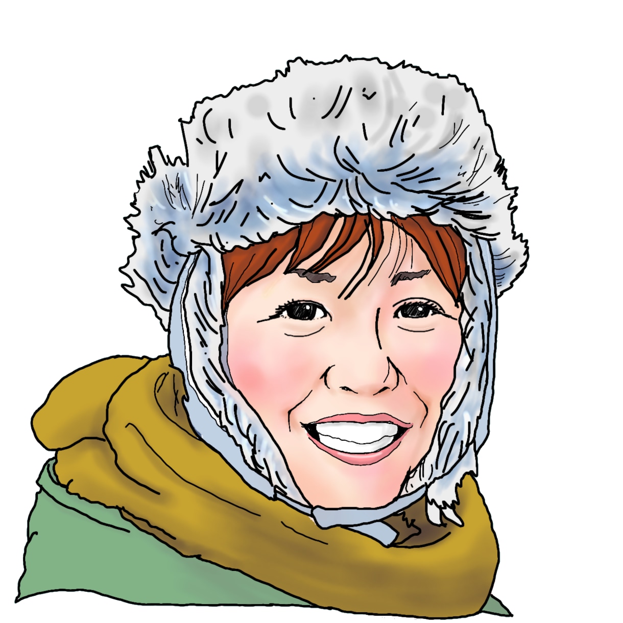 写真から～なんとなく似顔絵～を描きます 商用利用OK 名刺・チラシ・社内報等にご活用下さい イメージ2