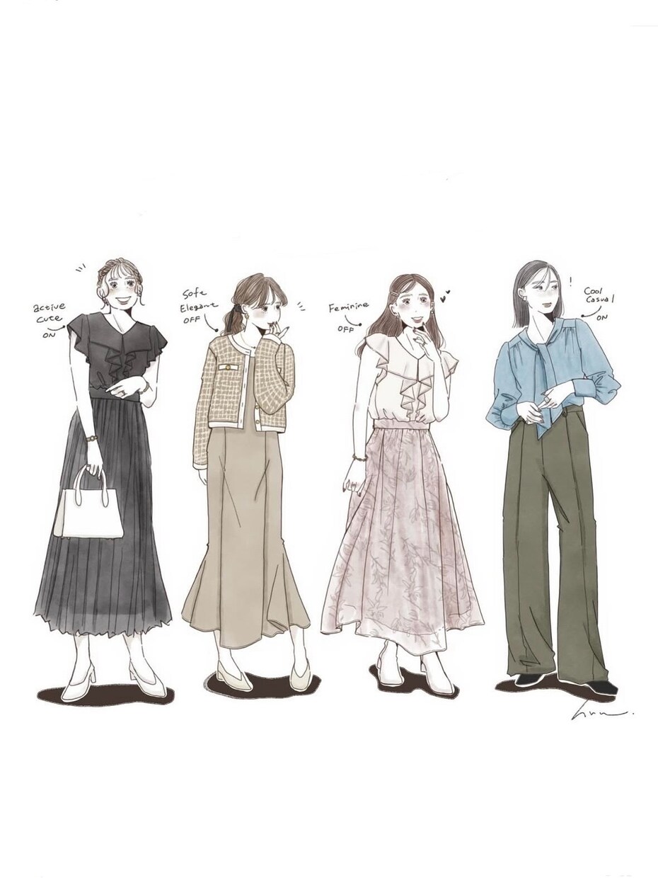 ニュアンスのある繊細な人物イラストを描きます しっかりヒアリング！アイコン、広告、挿絵におすすめ！ イメージ6