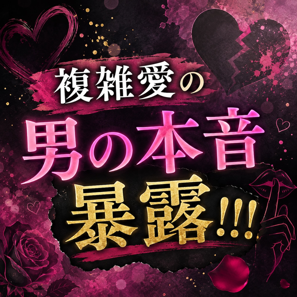 男の本音暴露！複雑愛の悩み、1対1で聴きます すべてを捨てて40代女性を選んだ男の正直な本心。 イメージ1
