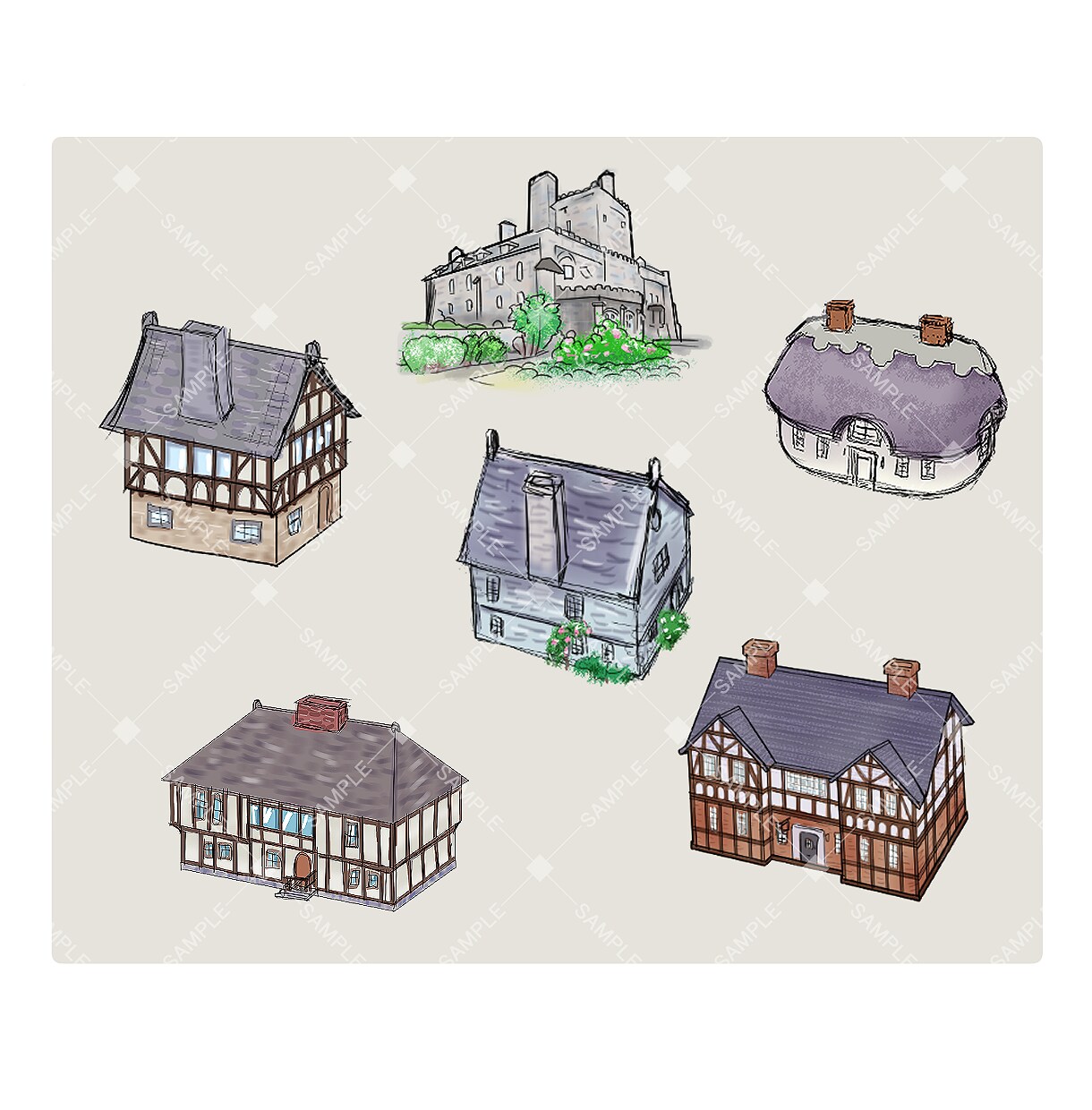 空想都市・架空地図・創作図面描きます ☆ミステリー、異世界、ファンタジー、あなたの世界を広げます イメージ4