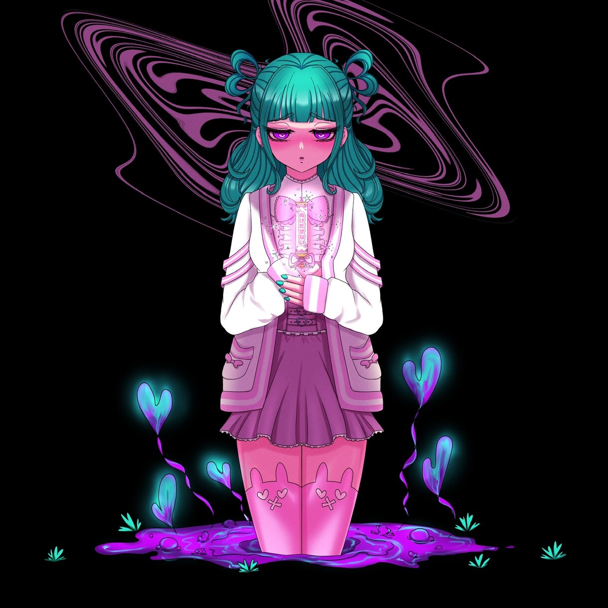 用途に合ったイラスト描きます 可愛かったり不穏なイラストが得意です イメージ2