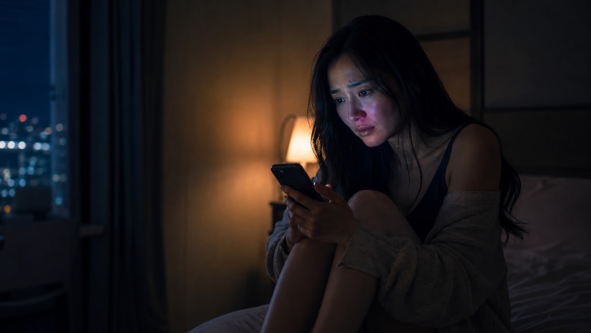 恋の悩みに1週間チャットで寄り添います ひとりで抱えた恋の不安、ここでそっと話しませんか イメージ1