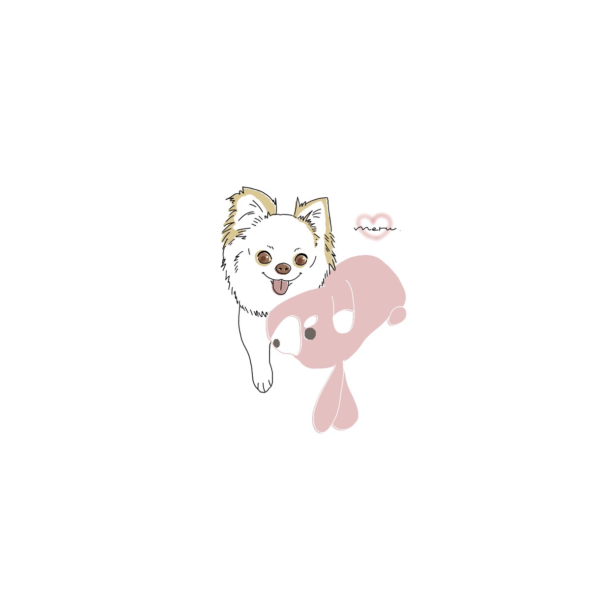 可愛いペットのイラスト作成します 【低価格】お気に入りのペットの写真をイラスト作成します イメージ8