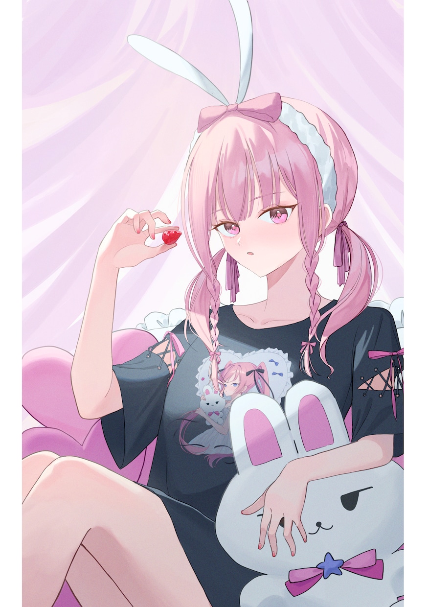 甘くて繊細な目を引くイラストを制作します 商用利用込み！SNS、歌ってみた、アイコンなど イメージ3
