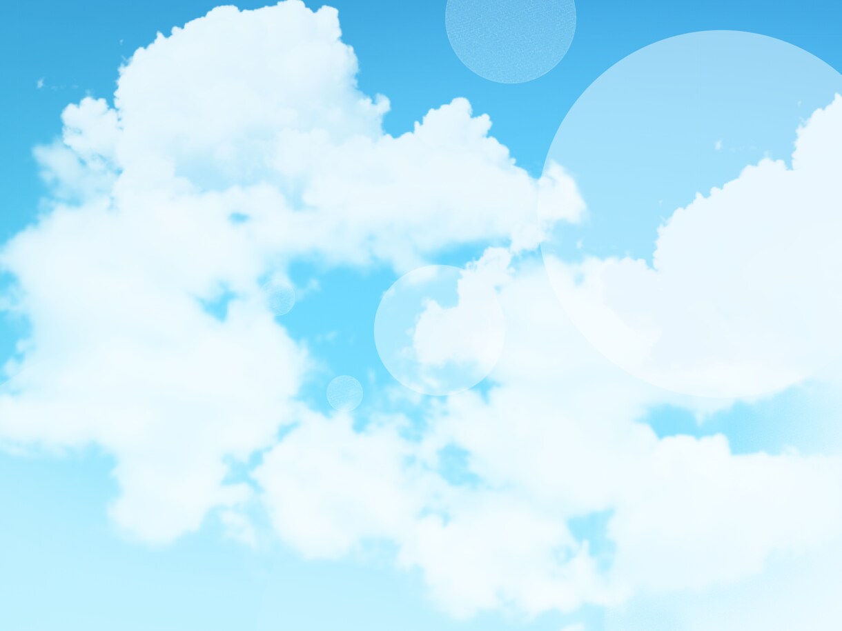 空をお届けしてみんなを癒します。お願いします 空、お届けいたします。癒しと心の安らぎを イメージ1
