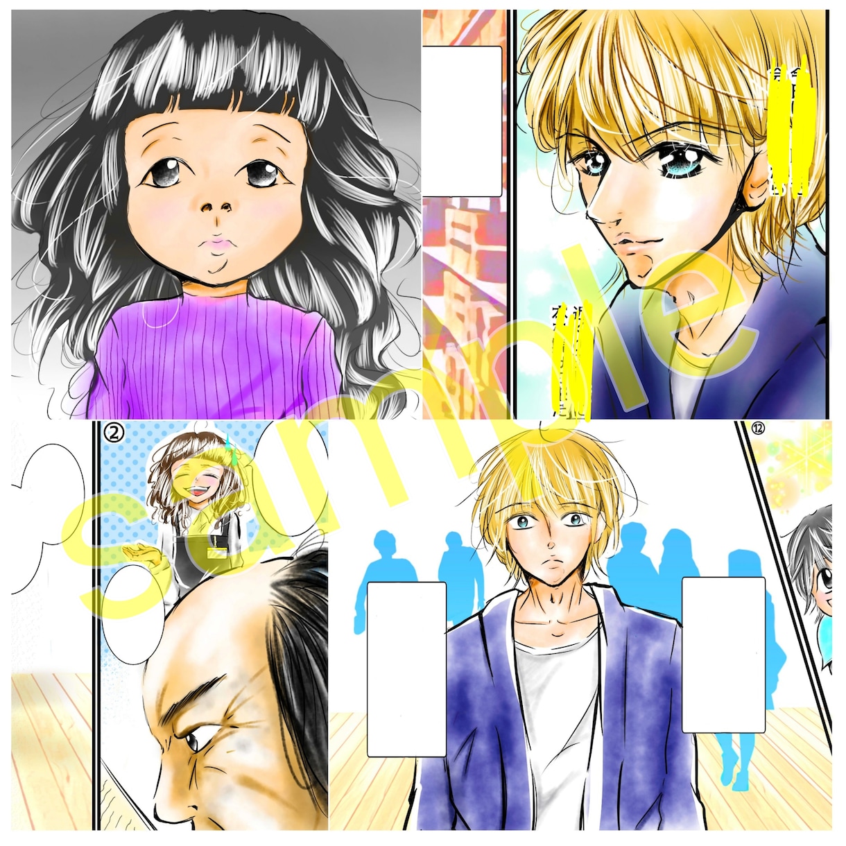 YouTube漫画動画描きます 恋愛、スカッとする話、萌え系などまずはお気軽にご相談下さい！ イメージ7
