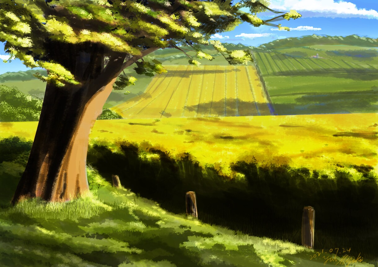 背景イラスト承ります 2D背景、オリジナルでも実際の写真からおこす形も可能です。 イメージ6
