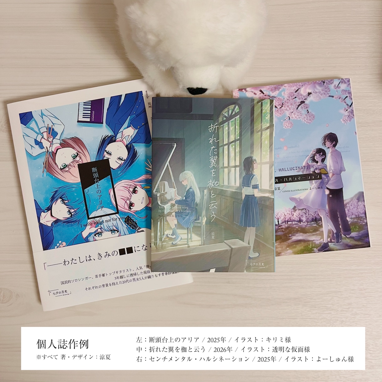 同人誌の表紙デザイン・組版・入稿データ作成します 【8月限定割引】装丁〜本文・扉・奥付まで一貫して対応可能です イメージ1