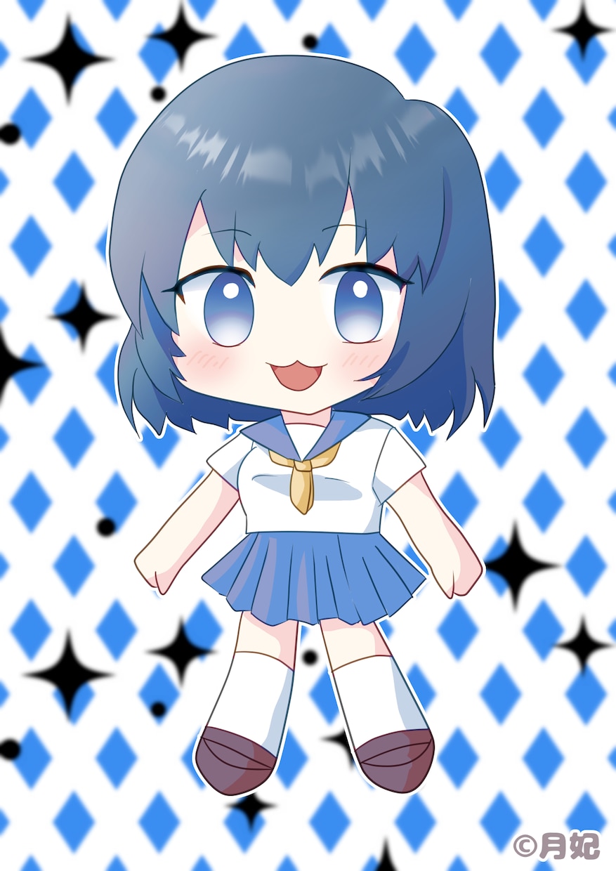 ちびキャラ専門｜ゆるふわSNSアイコン描きます あなたの世界観に寄り添う、やわらかくて可愛いちびキャラを イメージ1