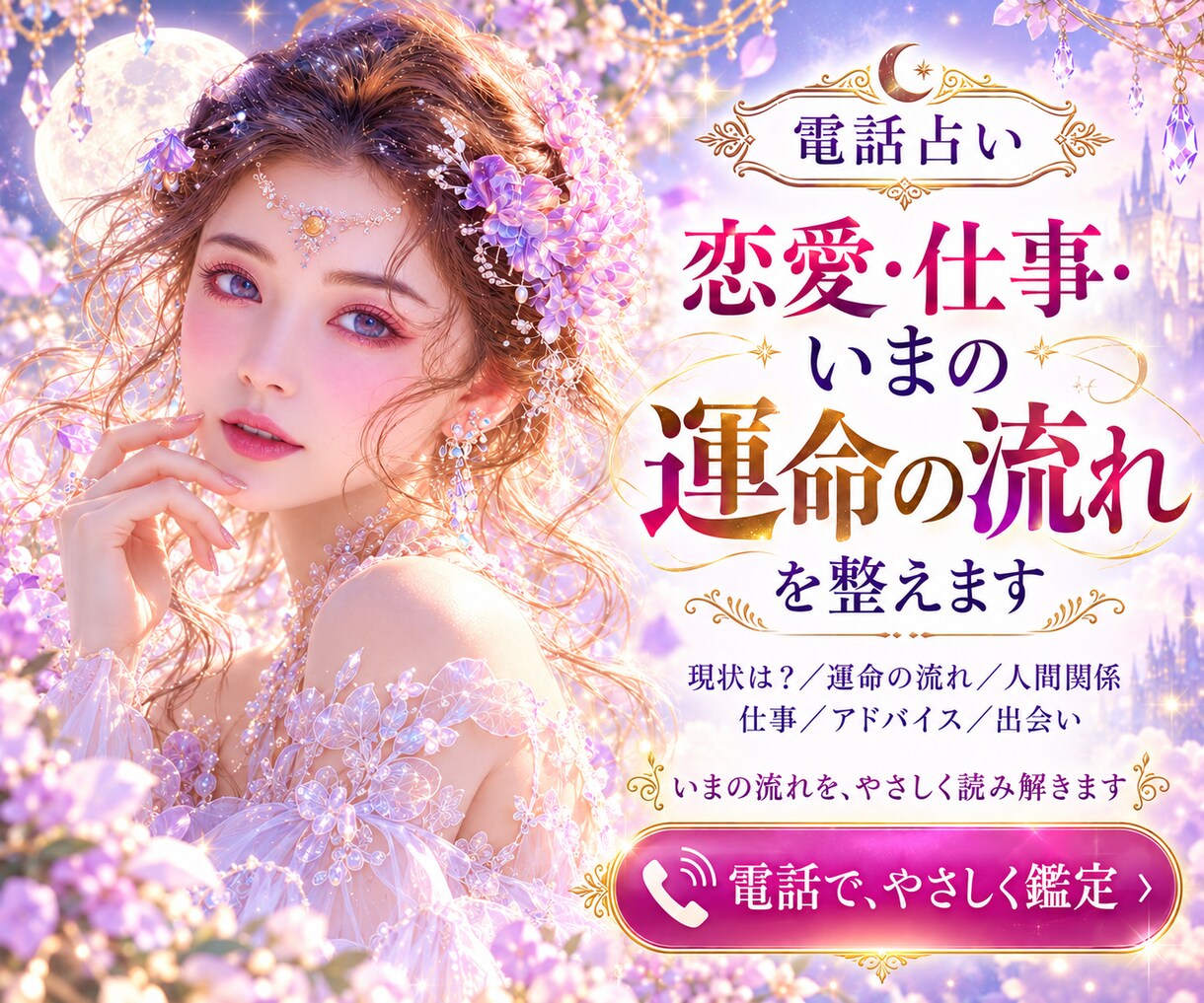 恋愛・仕事・いまの運命の流れを整えます 現状は？/運命の流れ/人間関係/仕事/アドバイス/出会い イメージ1