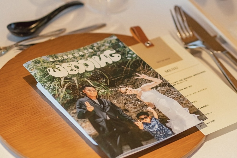フルオーダーのプロフィールブックを作成します ゲストの心にも残る 世界にひとつだけのプロフィールブックを イメージ1