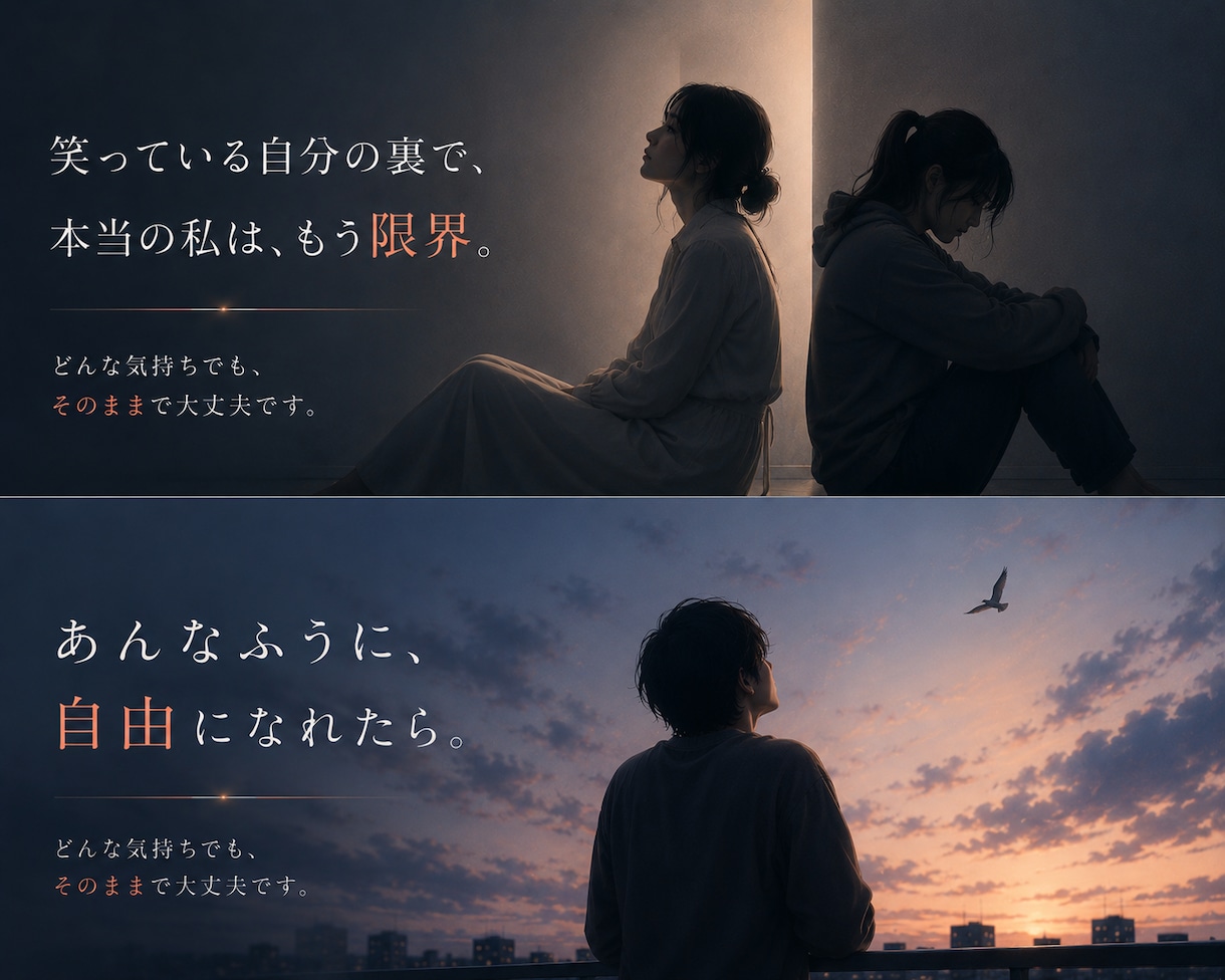 自殺相談｜死にたい・消えたい気持ちと向き合います 1分で切っても大丈夫。ひとりで耐えてきたあなたへ。 イメージ3