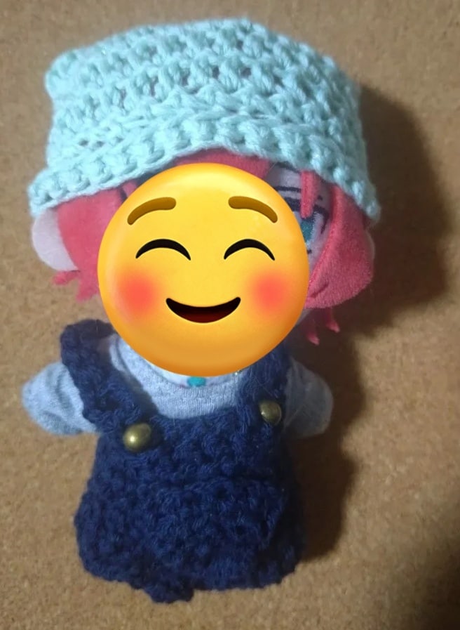 ぬいぐるみ用の帽子やバッグを作ります 推しぬい用の小物を作成します。 イメージ1