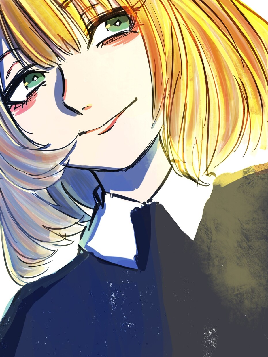 メンヘラや姫カット地雷系アイコンや似顔絵等描きます SNSのアイコン等で見栄えのある絵をお描きします。 イメージ8