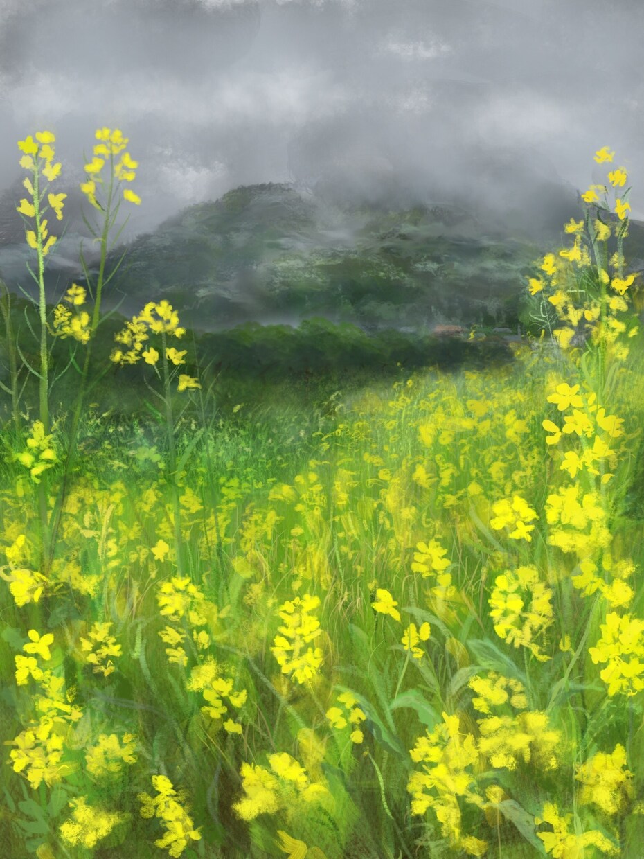 iPadでペットや風景などの絵を描きます ホット和むような絵を飾りたい方へ イメージ7
