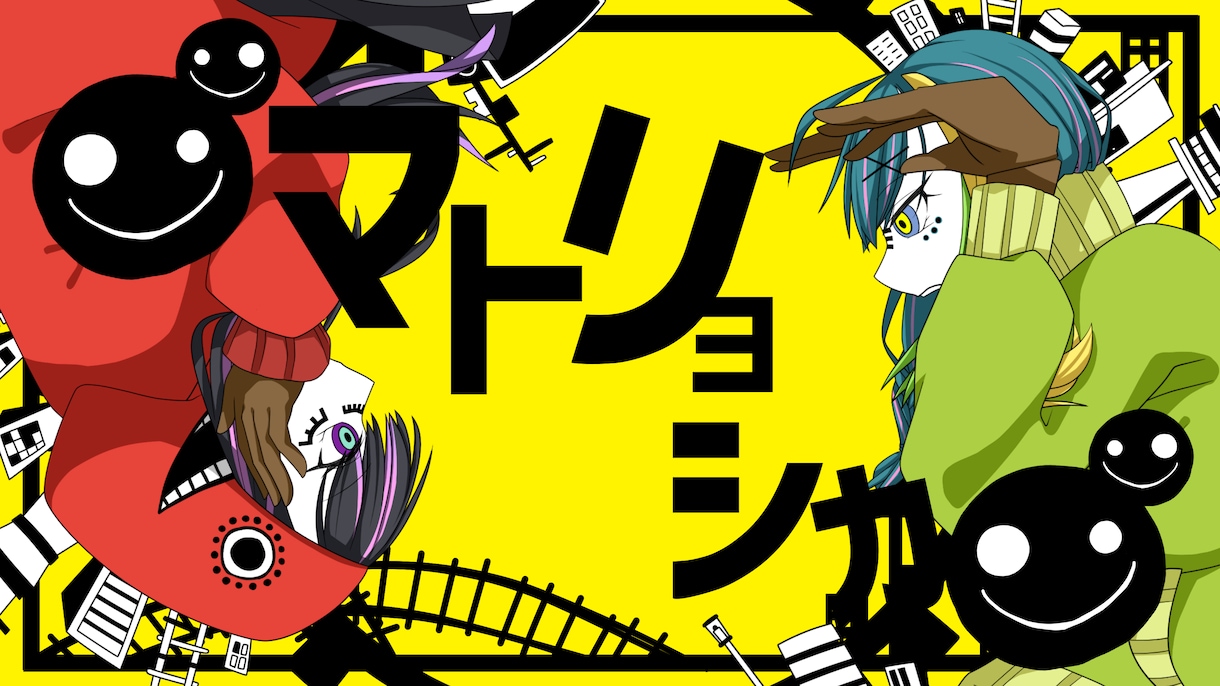 商用OK！歌ってみた動画のサムネ描きます UTAU・ボカロカバー用のサムネもぜひ！描きます！！ イメージ5