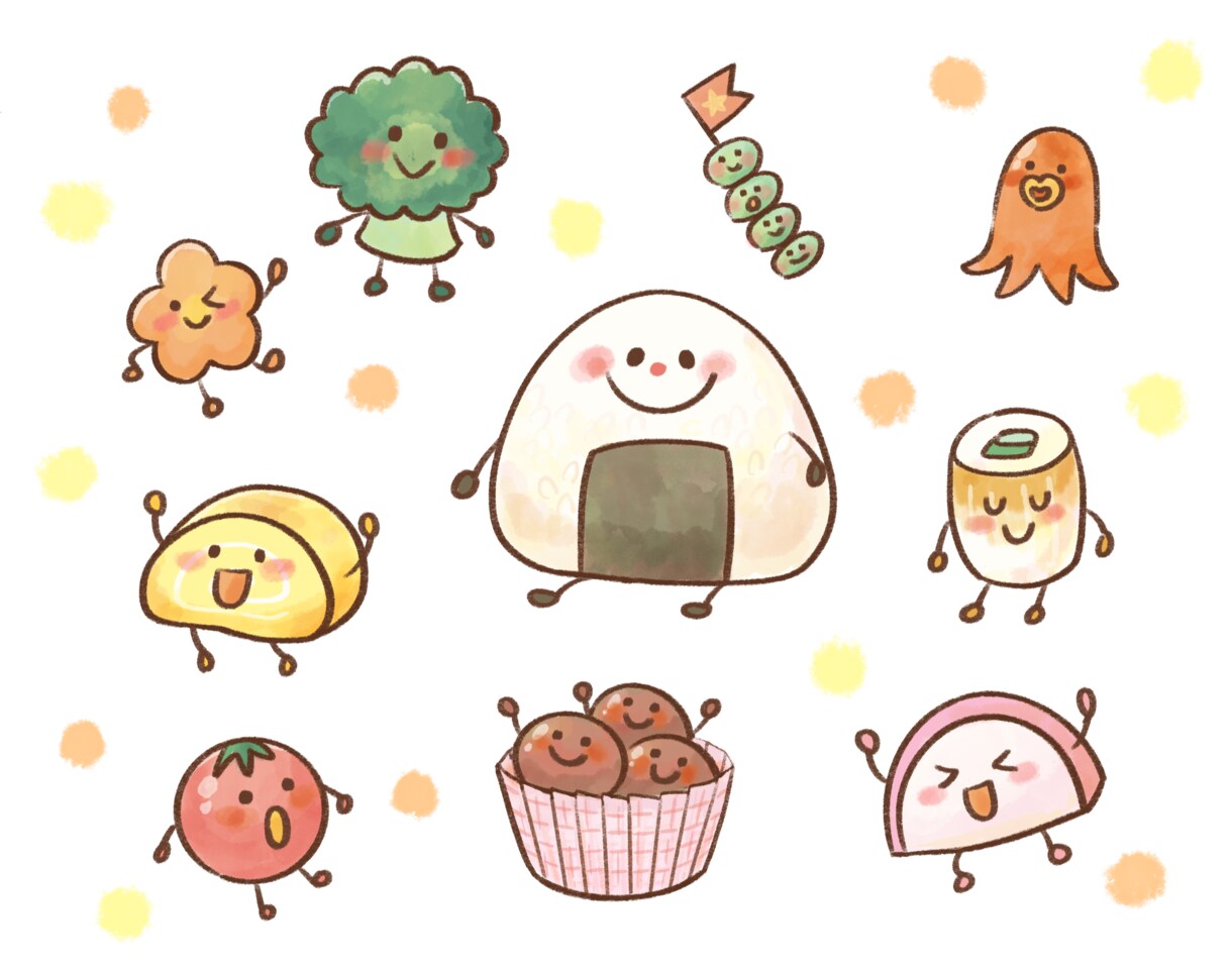 ゆるくてやさしいタッチのイラストを作成します SNS・ブログ・資料等に使える、やさしいイラストを描きます イメージ4