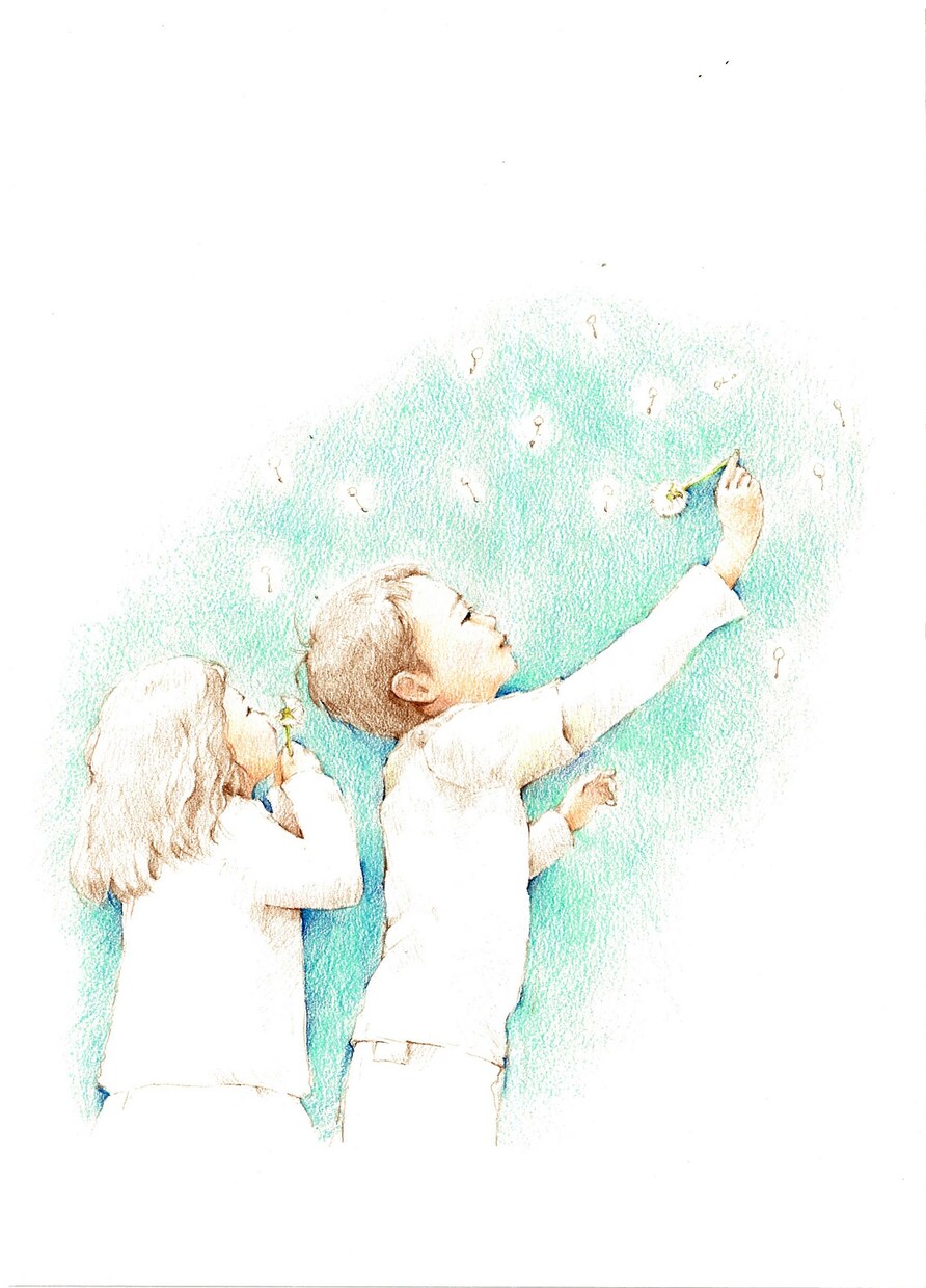 色鉛筆画、イラスト、似顔絵、グラフィックを描きます お子さんやご両親、ペットの似顔絵を温かみのある色鉛筆画で イメージ7