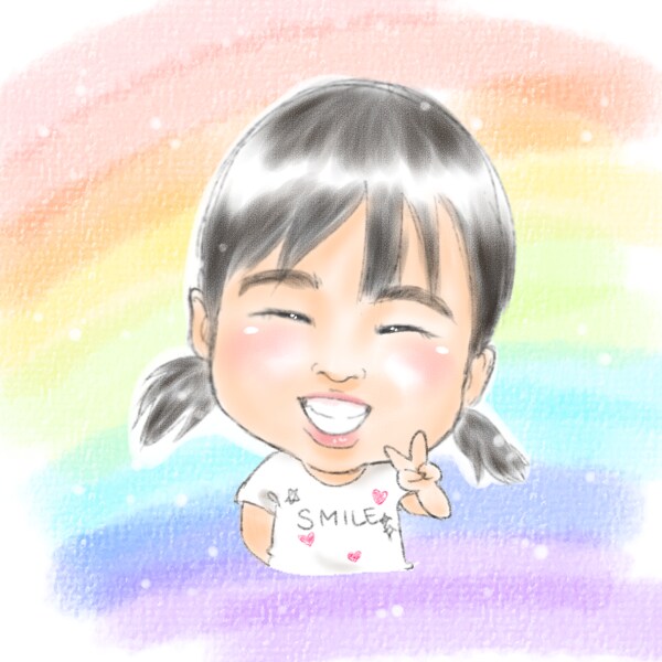 デジタル可！にっこりもらって嬉しい似顔絵描きます 温かいタッチでお描きします！★デジタル・アナログ対応 イメージ5