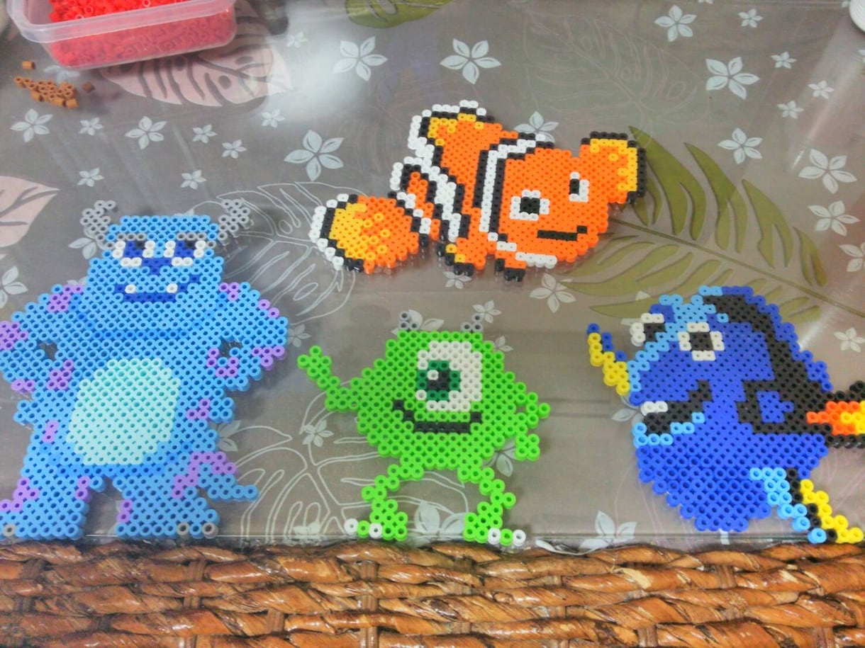 アイロンビーズ作成し販売します アイロンビーズの作品を部屋に飾ってみませんか？ イメージ3