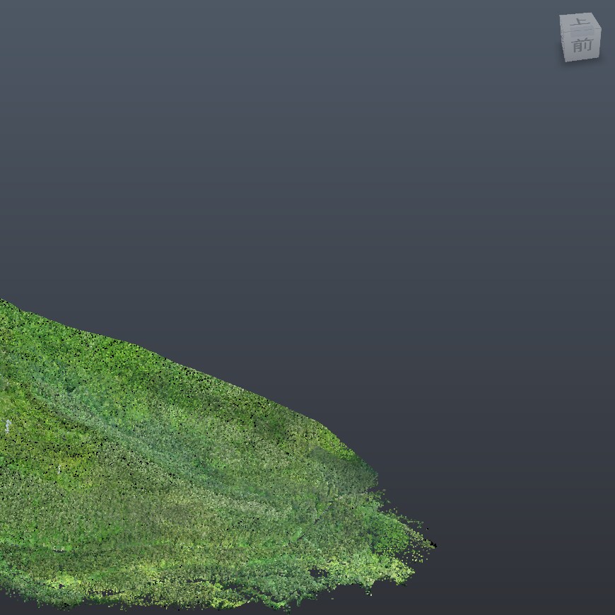 ドローン測量データを3D化します ／点群データをdwg又はdxfへ変換 イメージ1