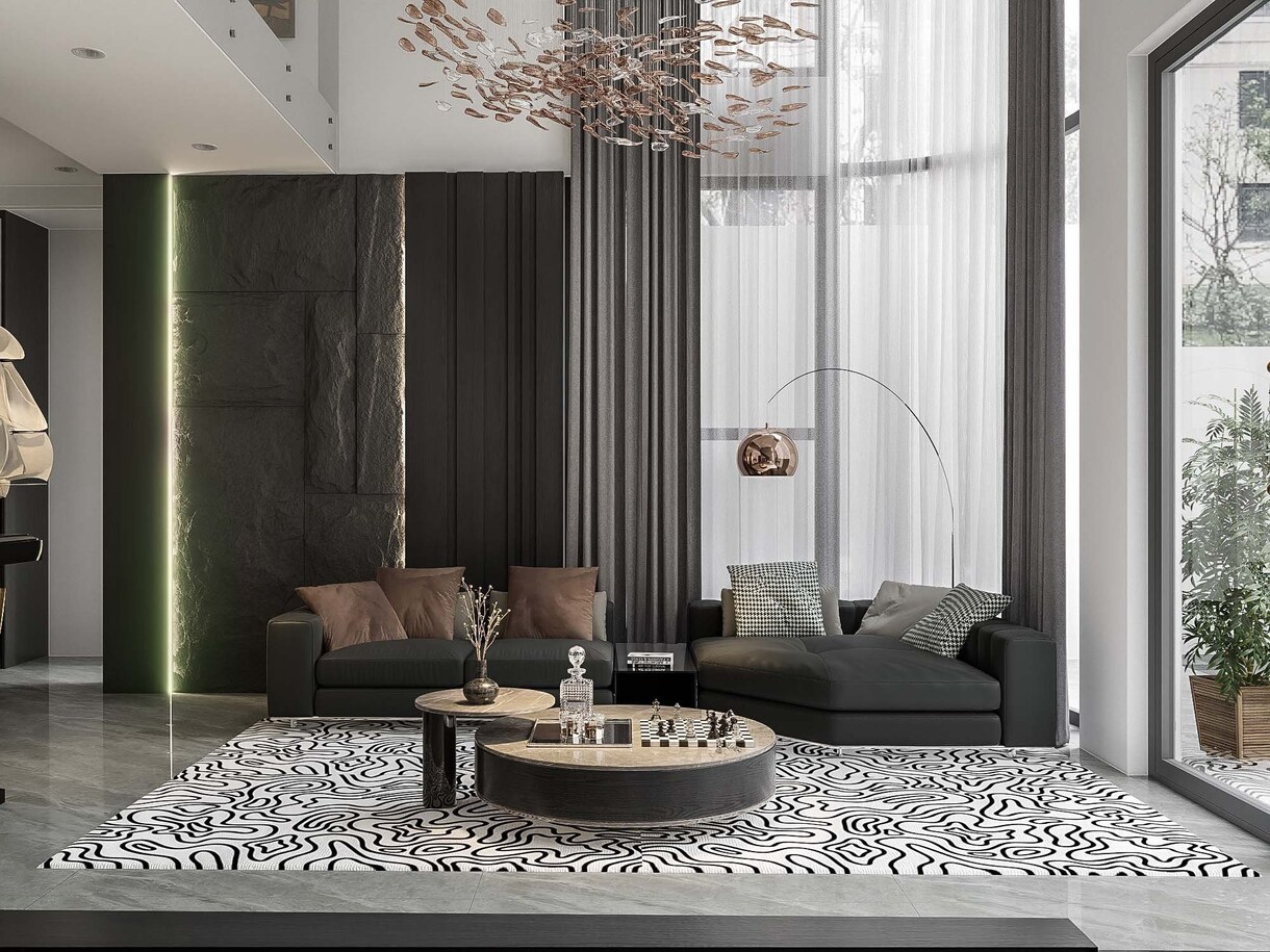 建築物の高画質CGパース制作・高画質ます 3D 内観インテリアパース作成 3Dモデリング パース 家具 イメージ7