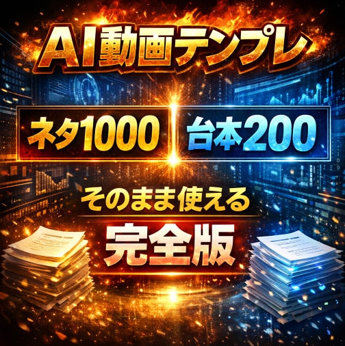 AIショート動画ジェネレーター＋テンプレ提供します 初心者でも迷わずAIショート動画を量産できる設計 イメージ2