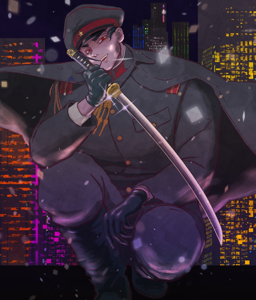 ご希望のイメージを丁寧に描きます 特別価格で◆軍装◆和装◆雰囲気のある絵作りが得意です イメージ2