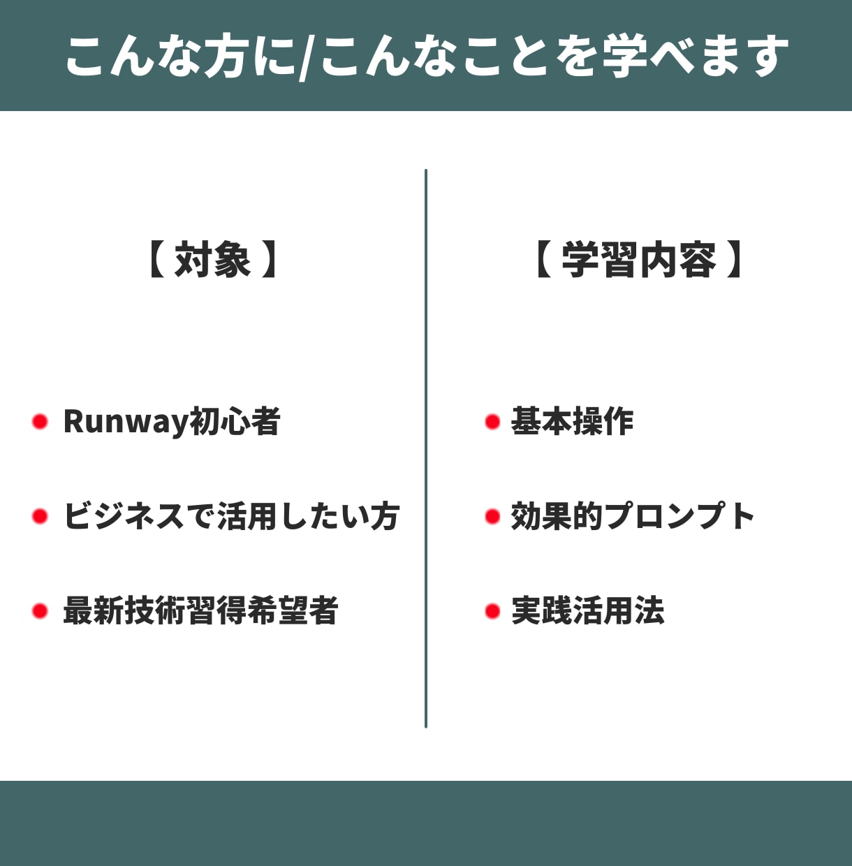 AI歴4年の講師がRunwayの使い方を教えます Gen-4.5対応｜広告・採用動画も作れる実務伴走レッスン イメージ2