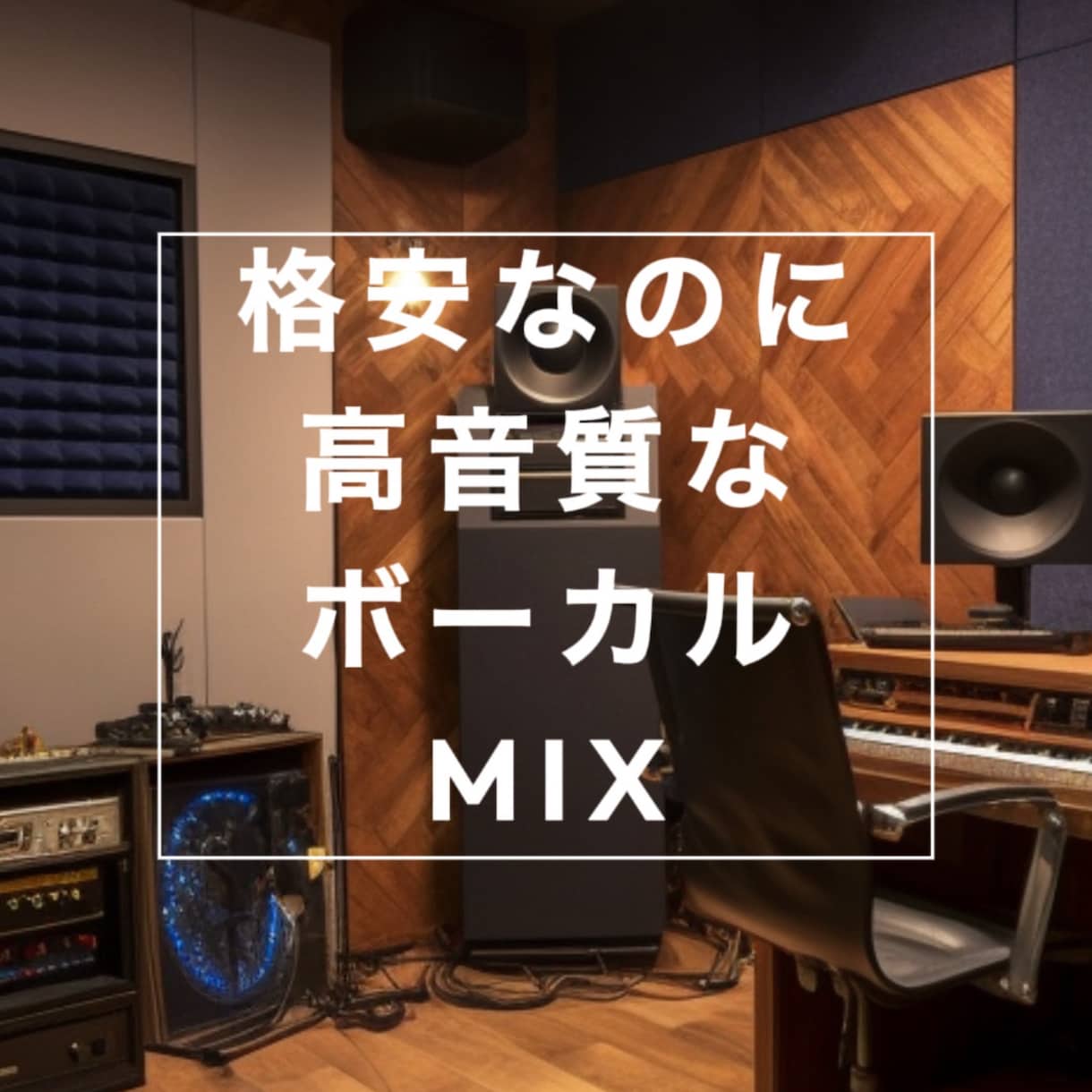 歌ってみたに差がつく！SNS映えするミックスします ピッチ補正込！歌声が輝くプロのボーカルMIXをご体感下さい イメージ1