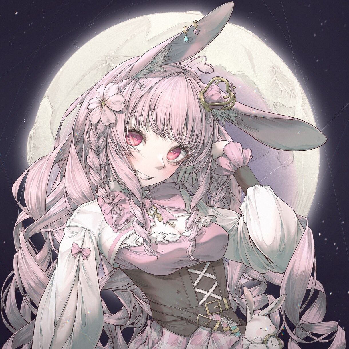 綺麗なイラスト作成いたします アイコン、ヘッダー、サムネイル、立ち絵等各種受付中 イメージ4