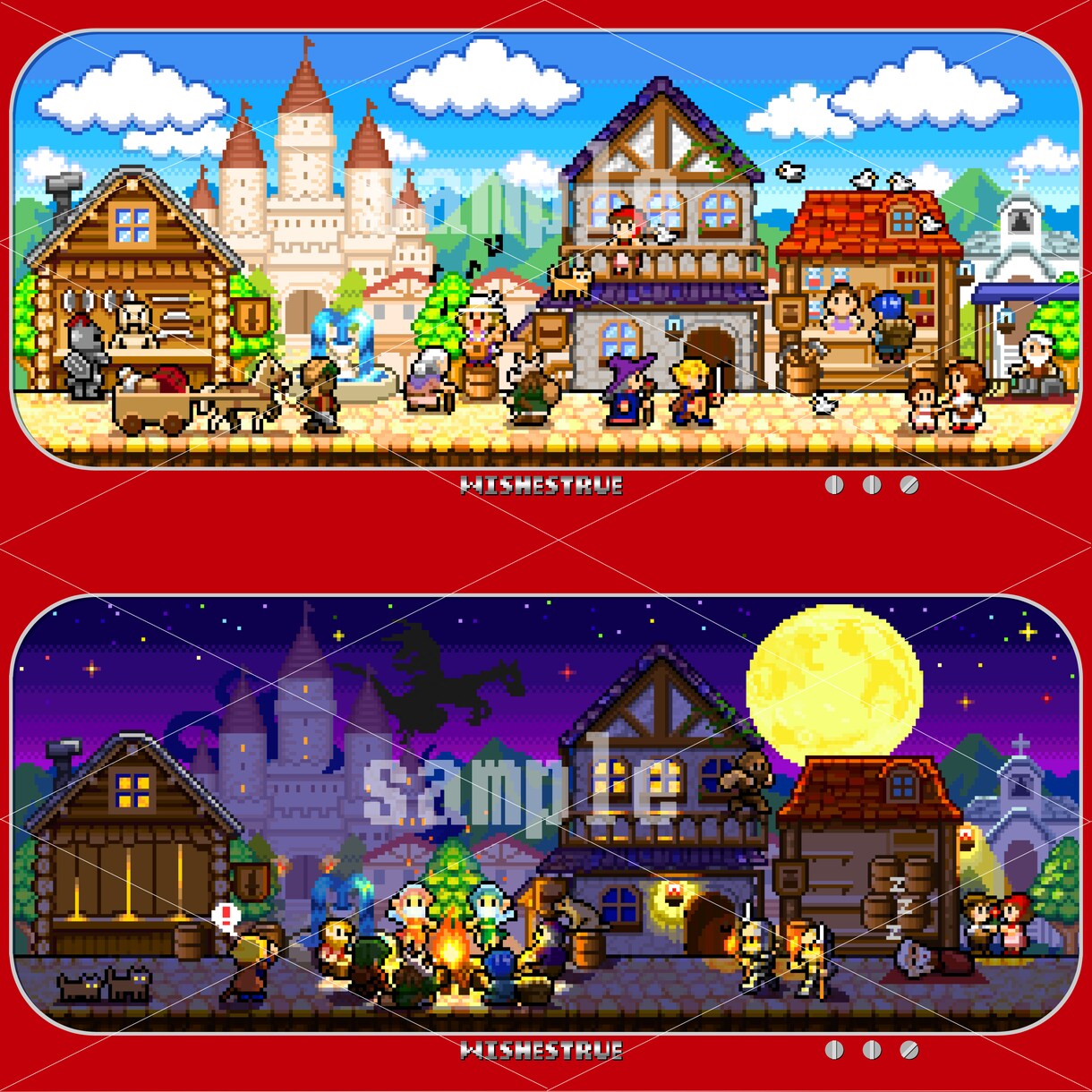 大きいサイズのドット絵をうちます もとゲーム会社ドッターがレトロなドット絵を作成します。 イメージ8