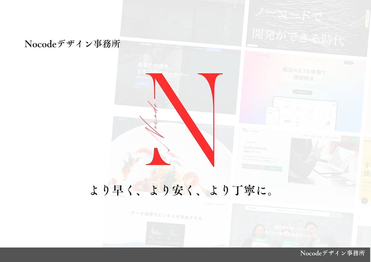 より早く、より安く、より丁寧に！LPを作成します STUDIOで、短納期 & 低価格 & 高品質を実現 イメージ2