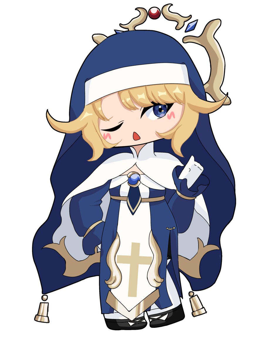 お手軽な値段で可愛い女の子のミニキャラ描きます かわいいアイコンが欲しい、そんなあなたに！ イメージ2