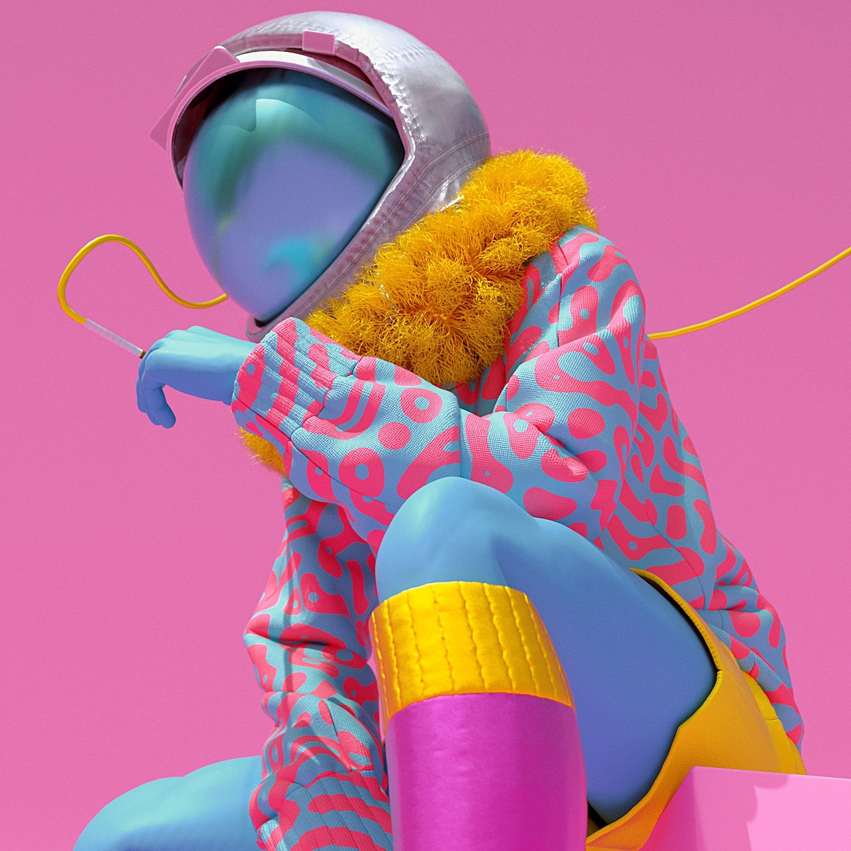 3Dでイラストレーション作ります オリジナリティのあるイラストレーション制作 イメージ5