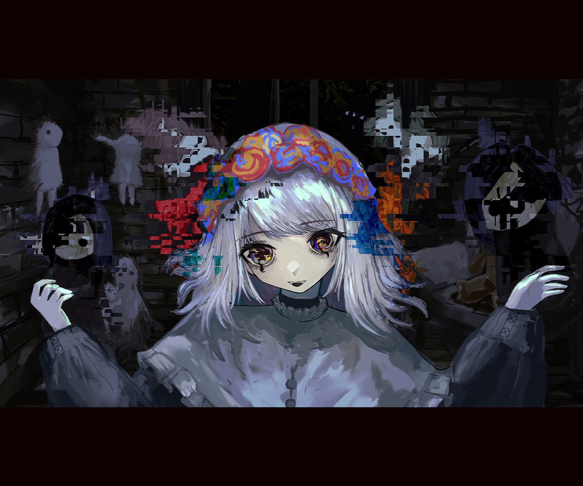ダーク系MVイラストを描きます オリジナル曲、歌ってみた等のMVイラストをお任せください！ イメージ4