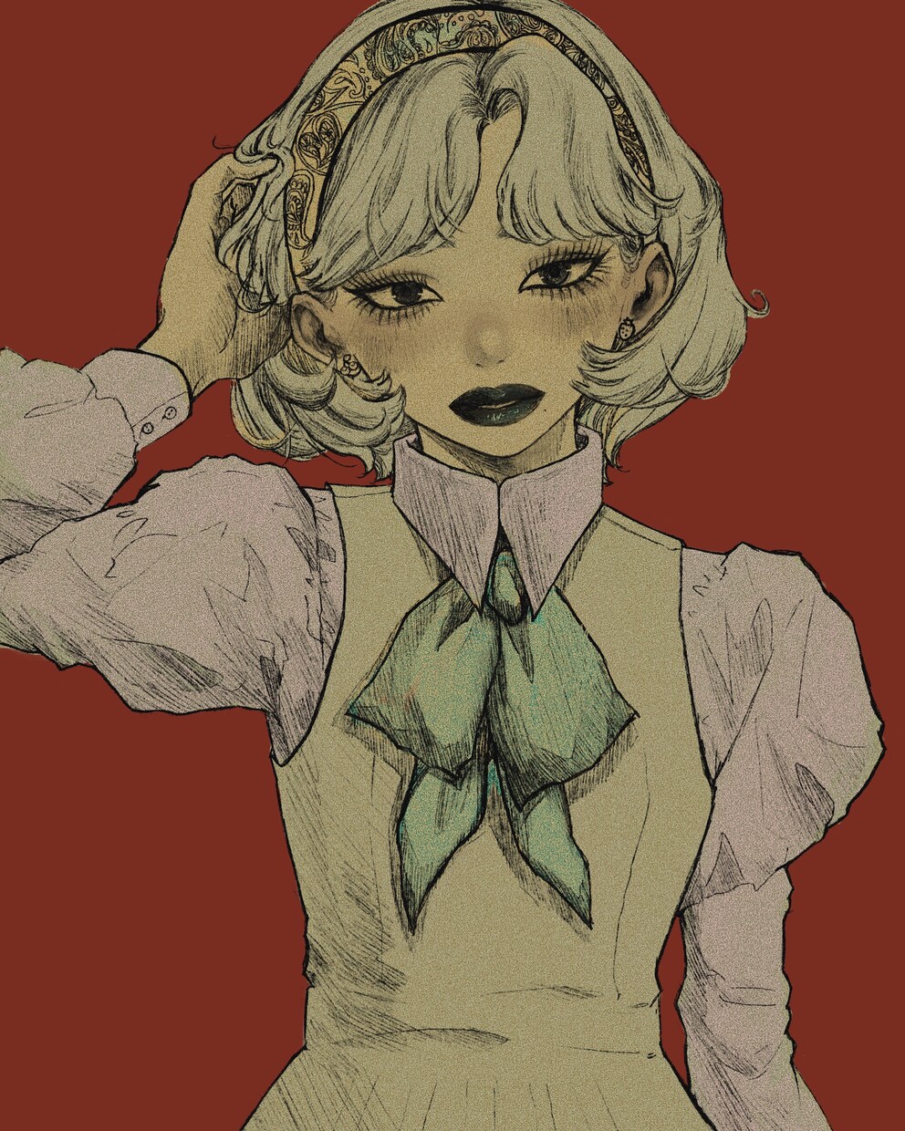 女の子のイラストかきます SNSのアイコンやホーム画、壁紙など！！ イメージ1