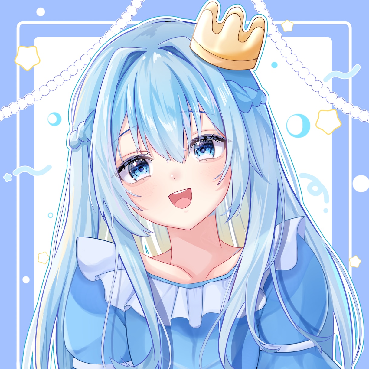 可愛いアイコンや動画、グッズ用のイラストかきます キャラデザ、パーツ分け等ご要望に幅広く対応致します！ イメージ1