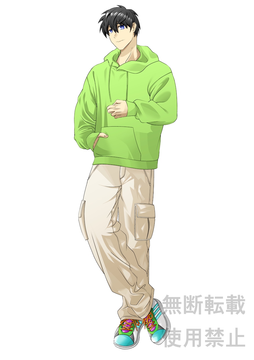 男性キャラ特化で全身立ち絵・簡易立ち絵を制作します TRPG・配信・創作など使いやすい、雰囲気重視の立ち絵に対応 イメージ1