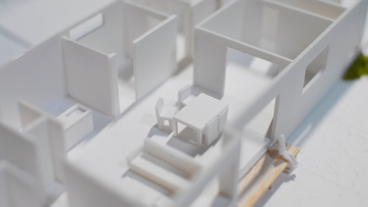 住宅設計のプレゼンで空間を模型で製作致します 図面だけでは伝わりきらない思いを模型で形にできます イメージ6