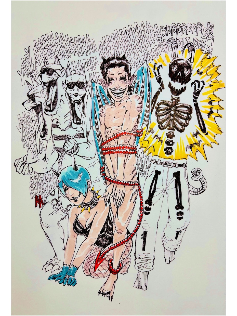 あなたが欲しい絵を描きます 自分だけの「かっこいいのに笑える絵」が手に入る イメージ3