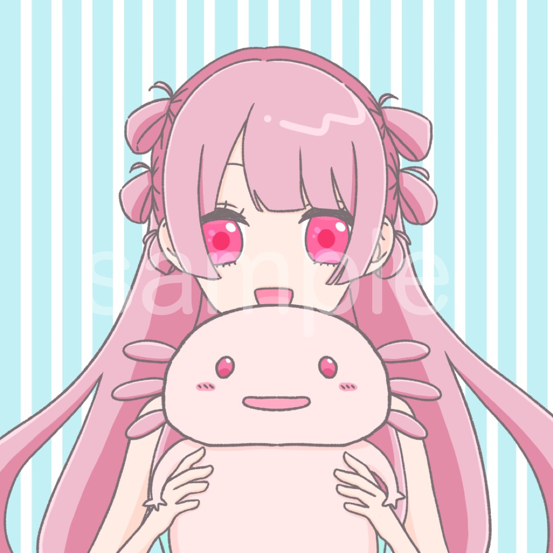 やさしい色使いのイラスト描きます あなただけのかわいいアイコンを作ってみませんか？ イメージ4