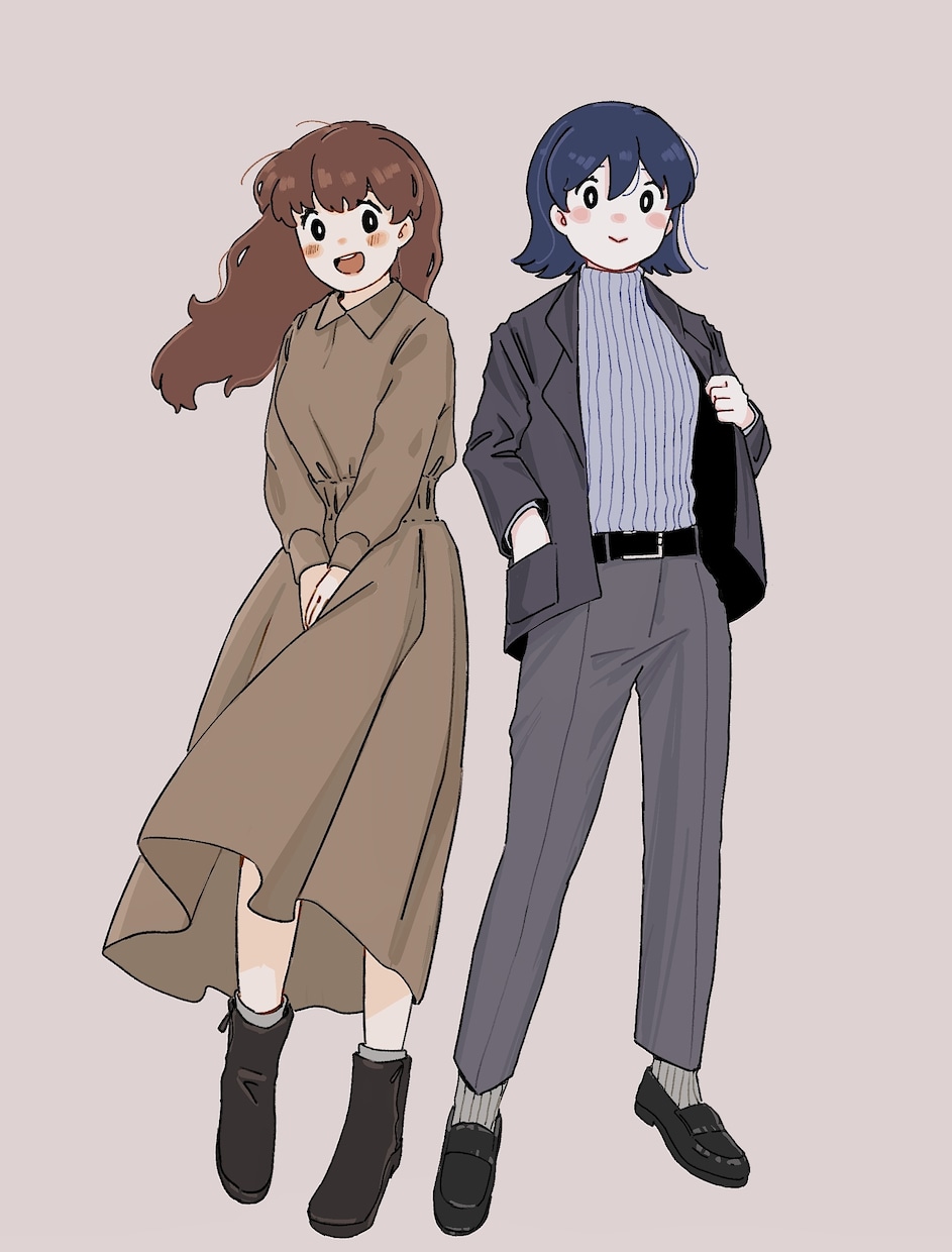 シンプルでゆるいイラストを作成します 商用利用可！　アイコン、カットイラストにいかがでしょうか？ イメージ3
