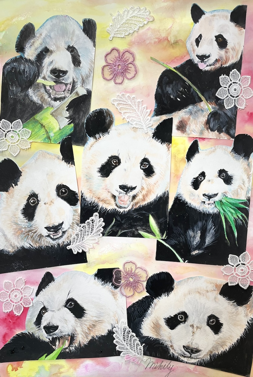 年賀状にも！水彩画で動物の絵を描きます 世界でたった一つ！力強いタッチで動物を生き生きと蘇らせます イメージ2